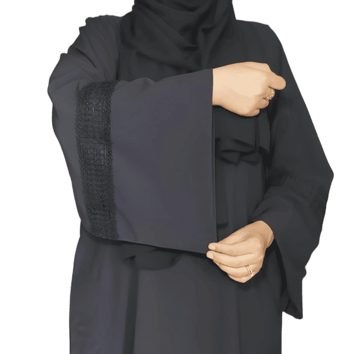 ⁦عباءة شتوية+ خمار هدية⁩ - الصورة ⁦2⁩