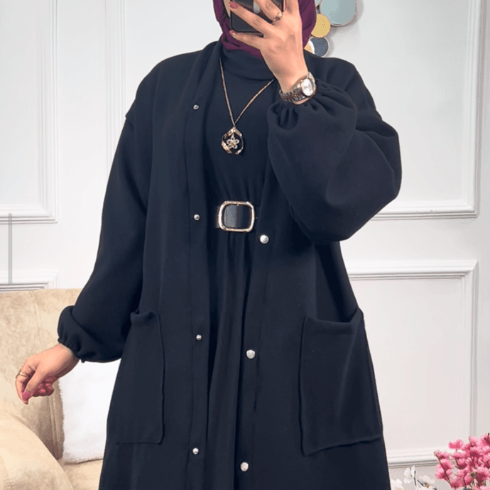 ⁦Manteau cachemire⁩ - الصورة ⁦2⁩