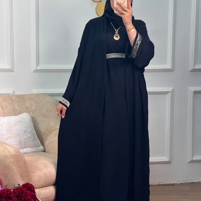 ⁦Abaya deux pièce⁩ - الصورة ⁦2⁩